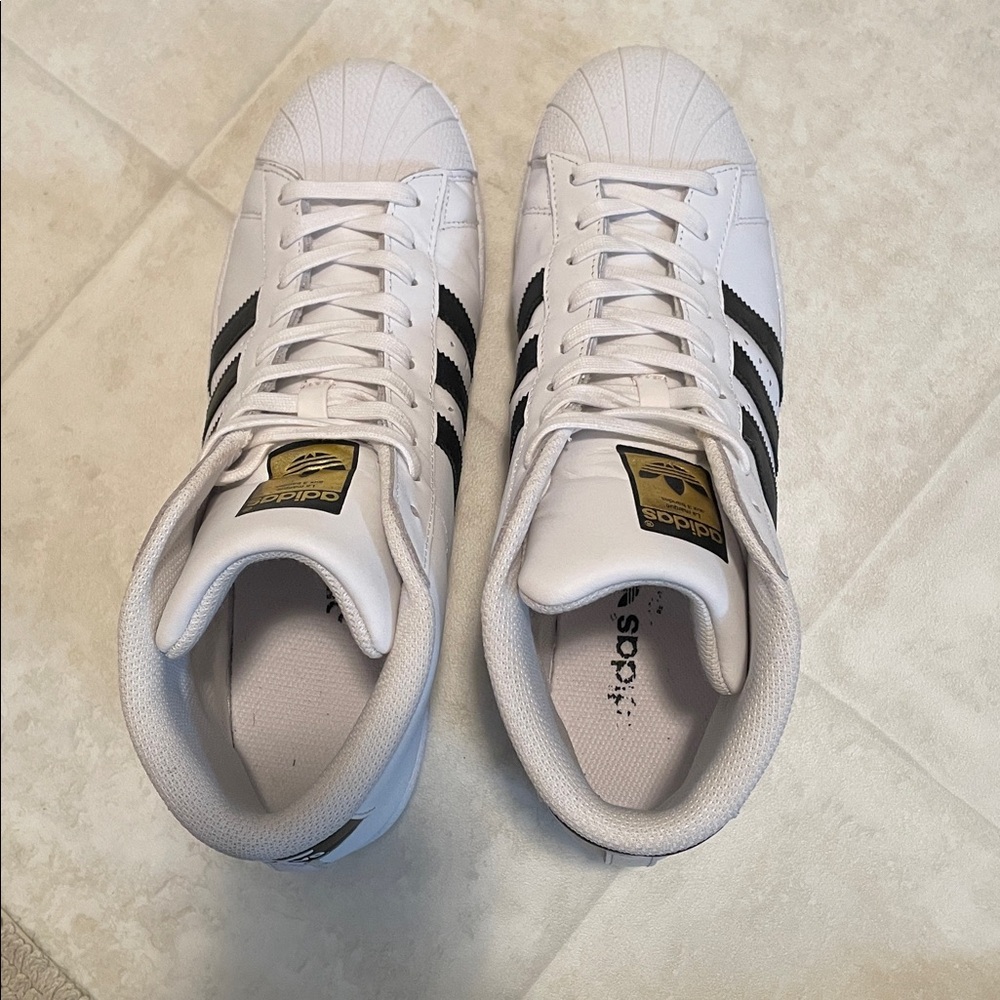 Adidas Pro Model high top shoes mens size 10 - Picture 11 of 16